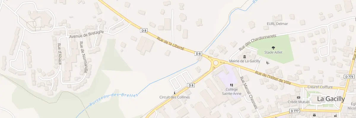 Plan du 6060 Rue de la Liberte à La Gacilly