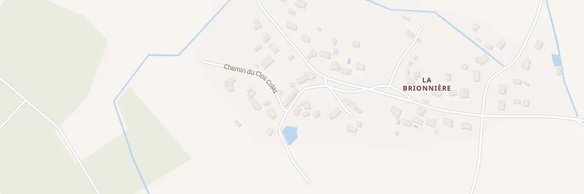 Plan du 8B Che du Clos Colas - Brionniere à Crossac