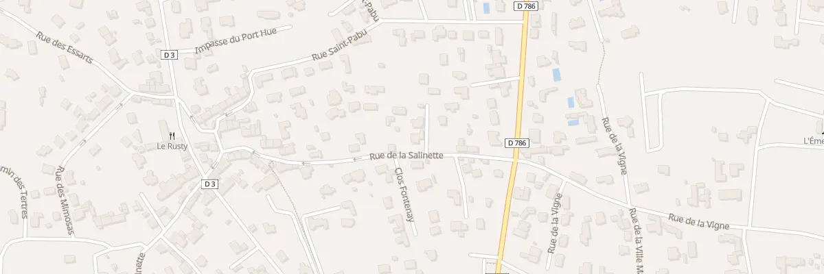 Plan du 2T Rue de la Salinette à Saint-Briac-sur-Mer