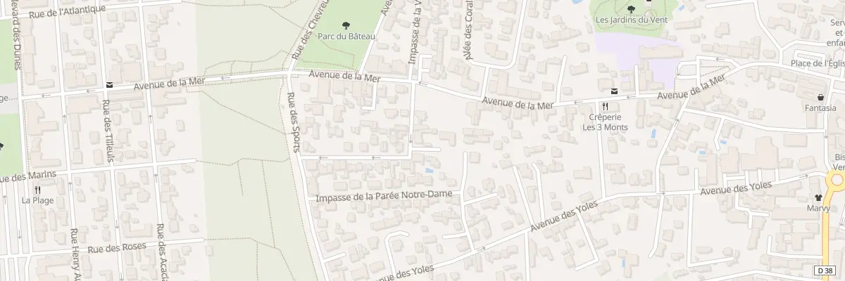 Plan du 5326 Pas des Merlettes à Notre-Dame-de-Monts