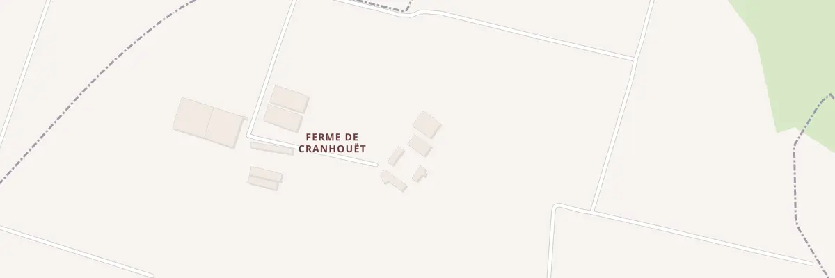 Plan du 158 Cranhouet à Théhillac
