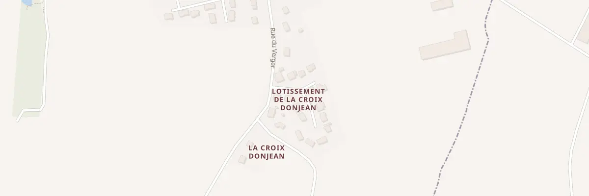 Plan du 2 Rue du Pressoir au Crouais