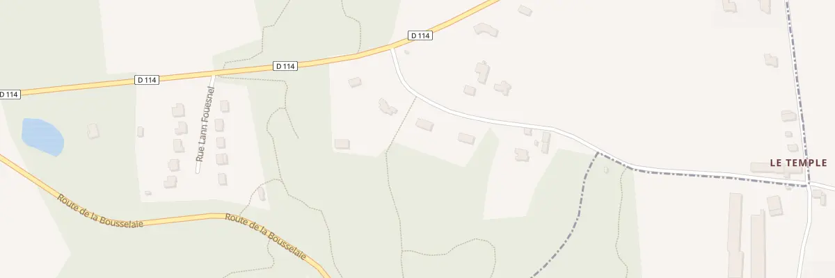 Plan du 92 Chem du Vaubio à Allaire
