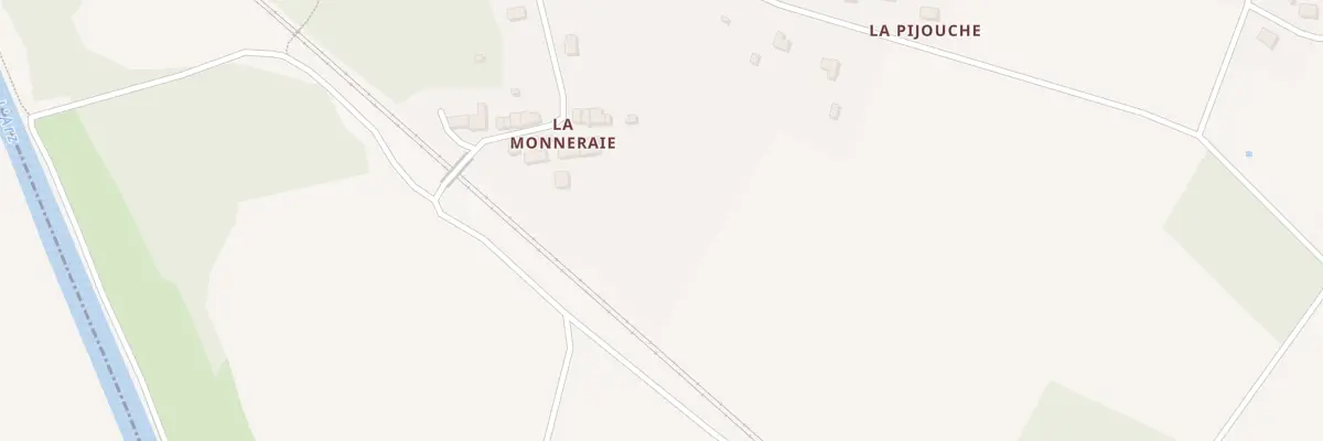 Plan du 13 La Monneraie à Saint-Perreux