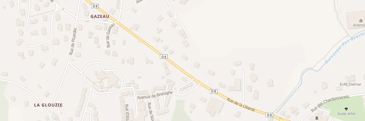 Plan du 12 Rue de la Liberte à La Gacilly