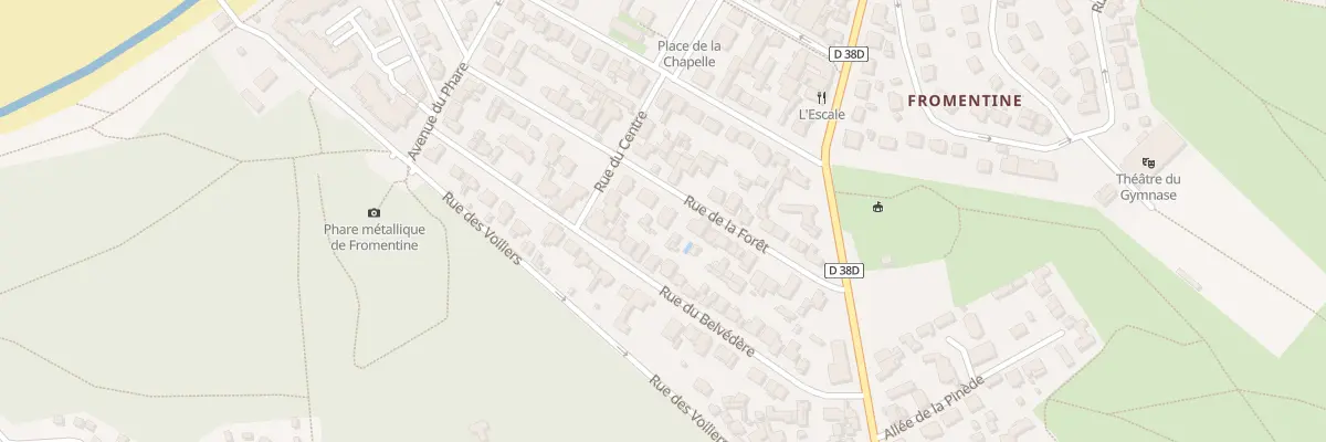 Plan du 16 Rue de la forêt à La Barre-de-Monts