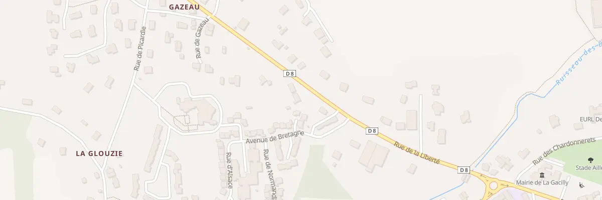 Plan du 5B Rue de la Liberte à La Gacilly
