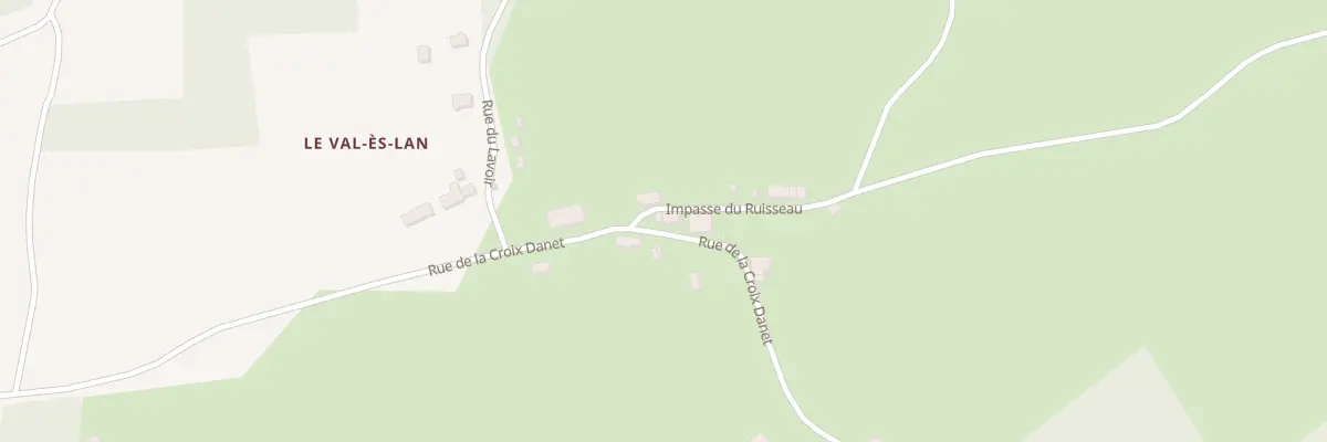 Plan du 5 Rue de la Croix Danet à Beignon