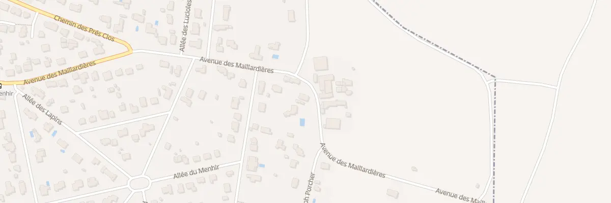 Plan du 60 Av des Maillardières à Saint-Brevin-les-Pins