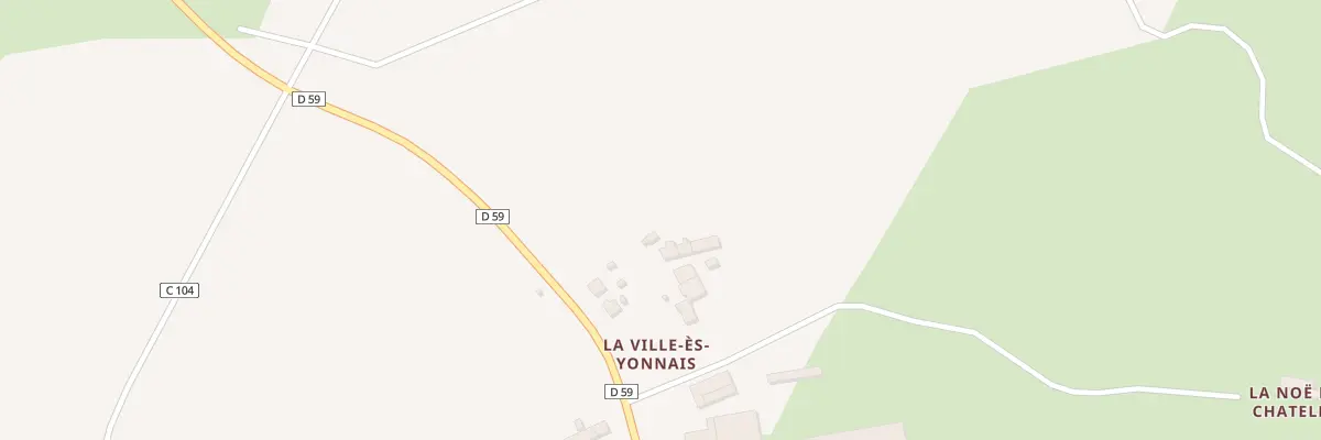 Plan du 9 La Ville Es Yonnais à Bazouges-la-Pérouse
