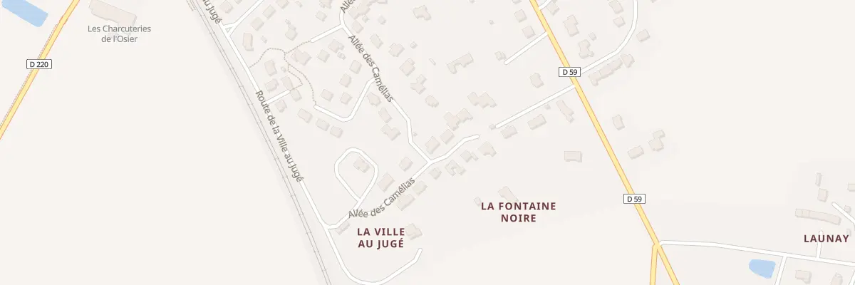 Plan du 2 All des Genêts à Quédillac