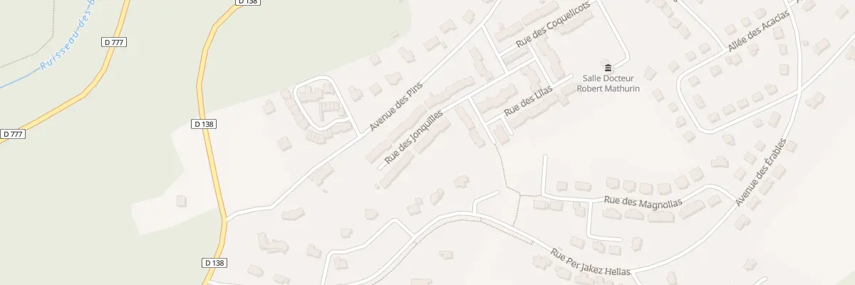 Plan du 55 Rue des Jonquilles à La Gacilly