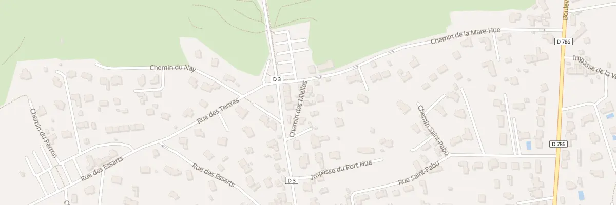 Plan du 58 Che des Mielles à Saint-Briac-sur-Mer