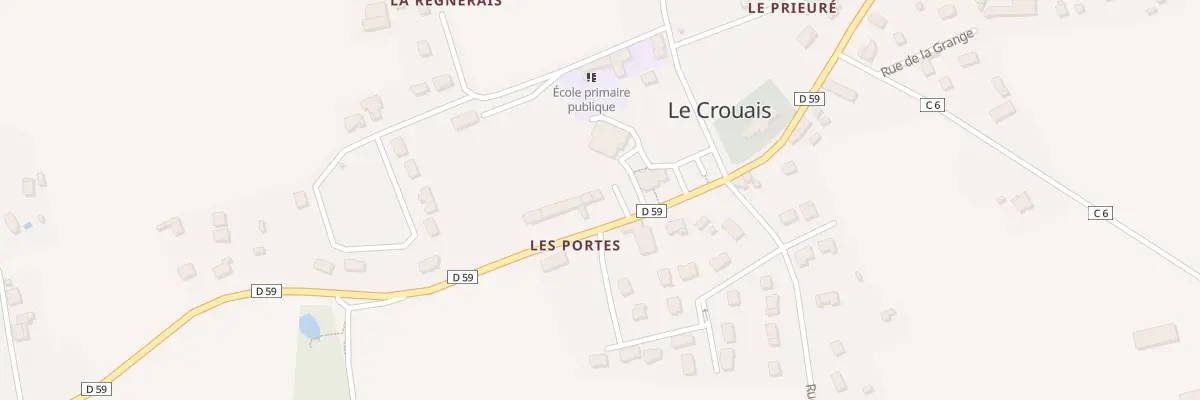 Plan du 4 Rue des Portes au Crouais