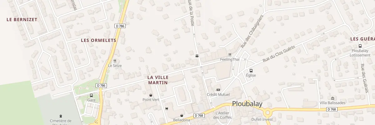 Plan du 2 Rue des Trois Frères Lecoublet à Beaussais-sur-Mer