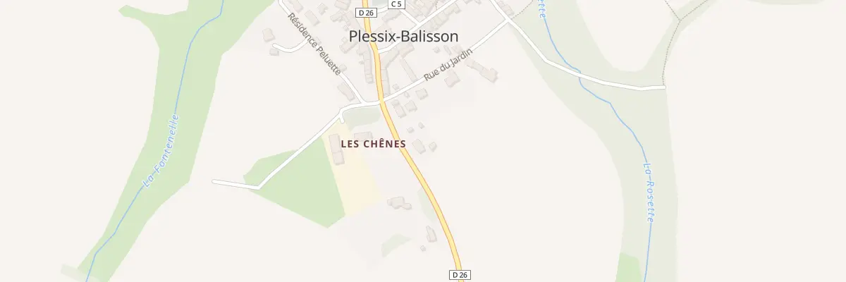 Plan du 6267F Le Jardin de la Chevronnai à Tréméreuc