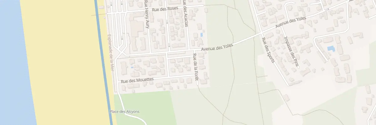 Plan du 99 Av des Yoles à Notre-Dame-de-Monts