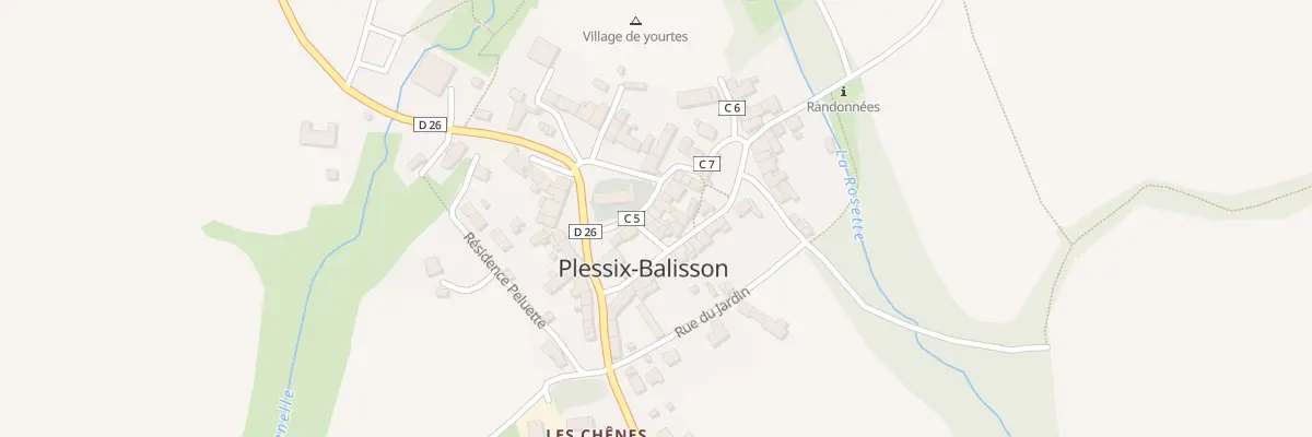 Plan du 40 Le Bourg Plessix à Beaussais-sur-Mer