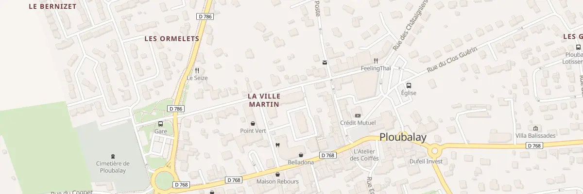 Plan du 3 Rue des Trois Frères Lecoublet à Beaussais-sur-Mer