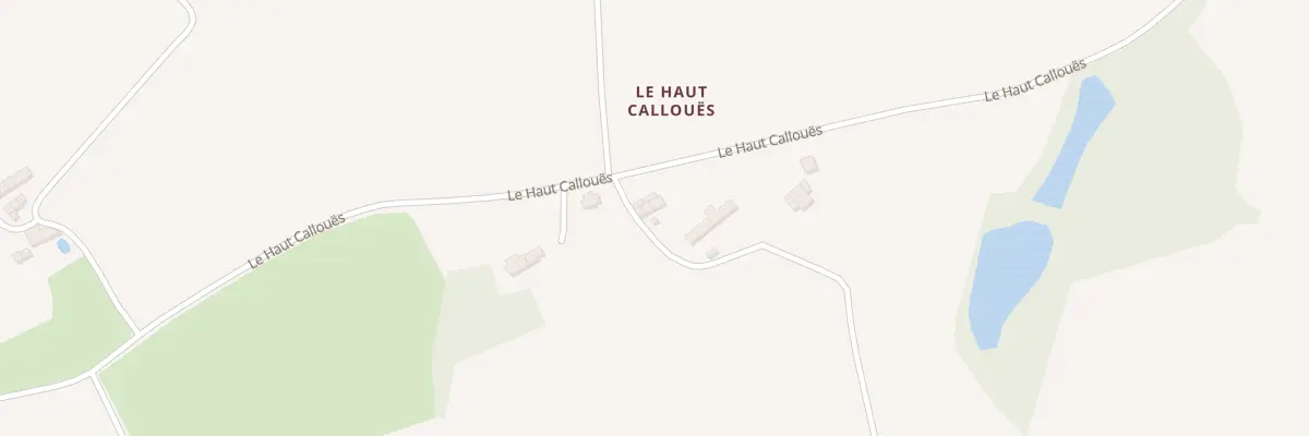 Plan du 5249 Le haut Callouet à Languenan