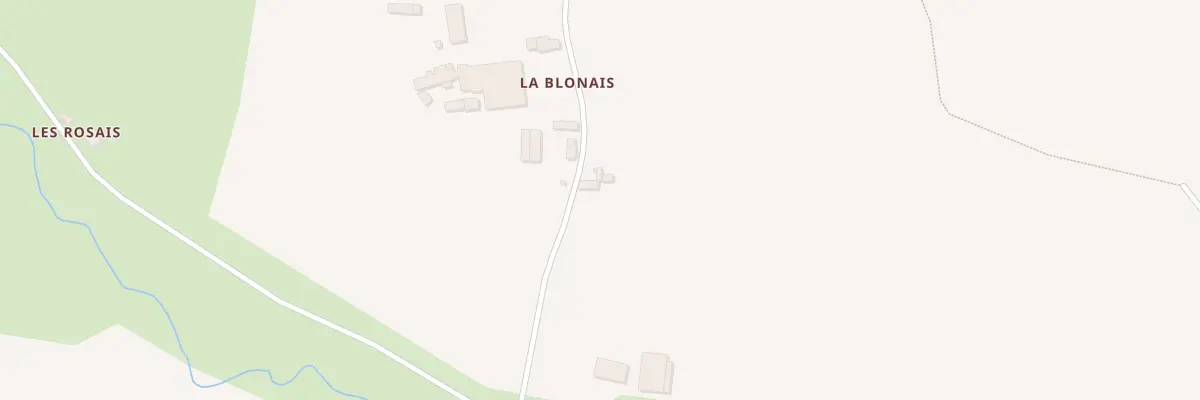 Plan du 10 Le Blonais à Muel