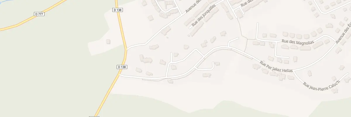 Plan du 1 All des Sorbiers à La Gacilly