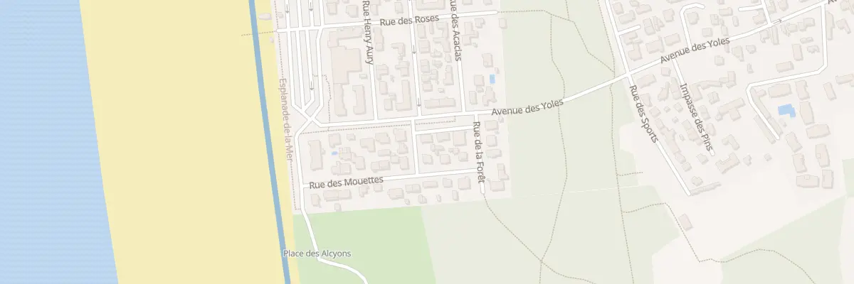 Plan du 1 Rue du marche à Notre-Dame-de-Monts