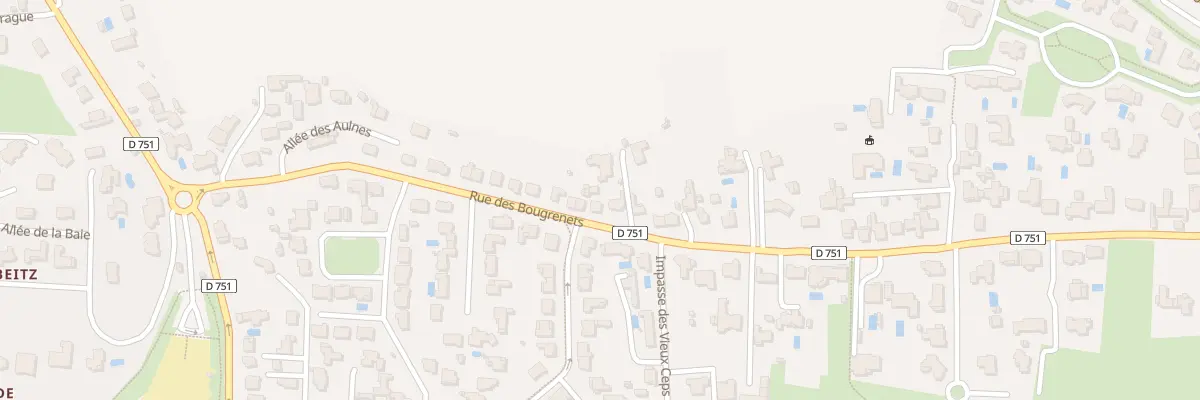 Plan du 60 Rue des Bougrenets à Pornic