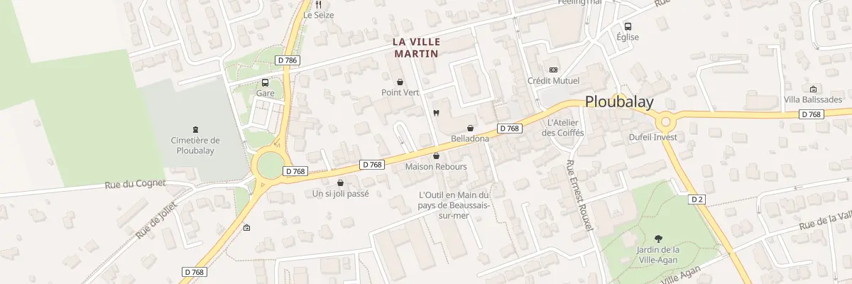 Plan du 14 Rue du Colonel Pleven à Beaussais-sur-Mer