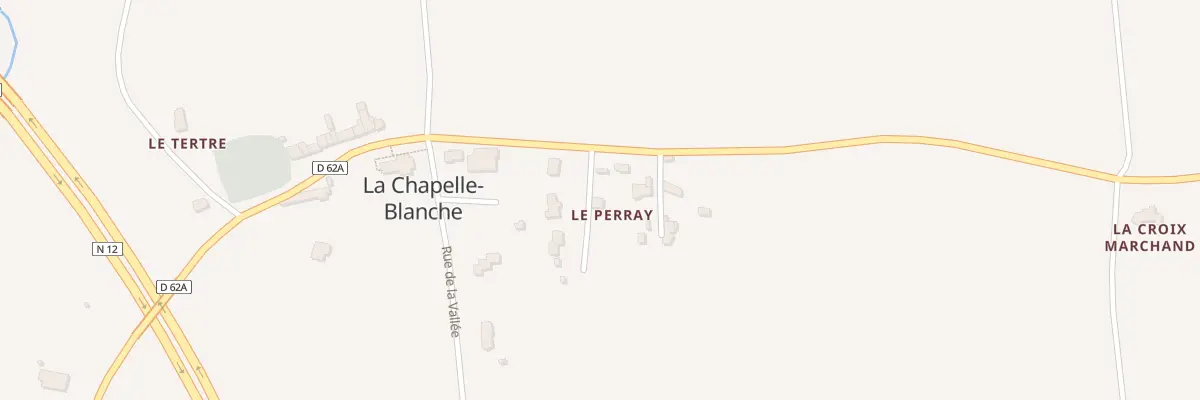 Plan du 1 Imp du Bas Perray à La Chapelle-Blanche