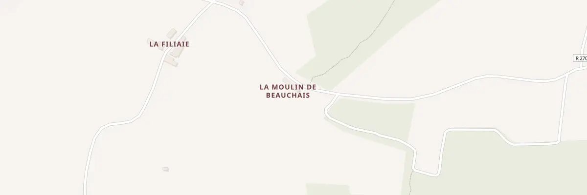 Plan du 6172 Le Bois du Beauchais à Rieux
