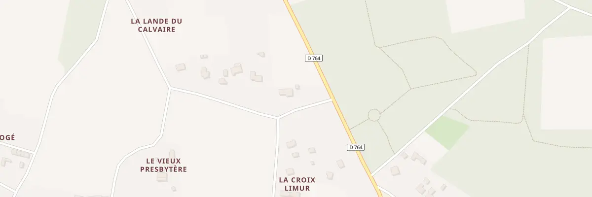 Plan du 31 Lande du Calvaire à Saint-Vincent-sur-Oust
