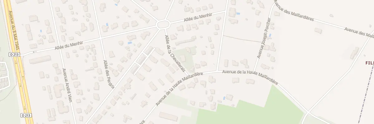 Plan du 36 All des Pins Maritimes à Saint-Brevin-les-Pins