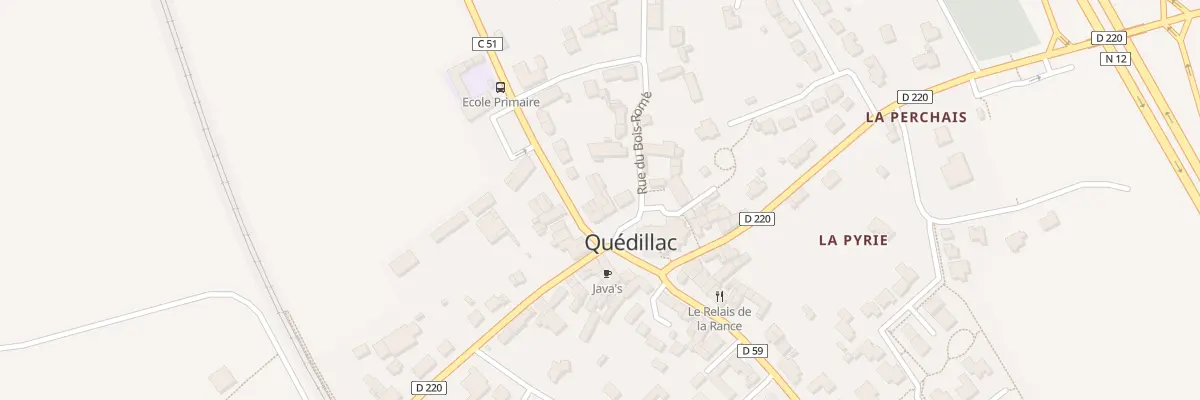 Plan du 2B Pl de l’Eglise à Quédillac