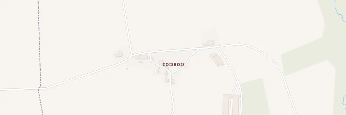 Plan du 22 Coisbois à Saint-Malon-sur-Mel