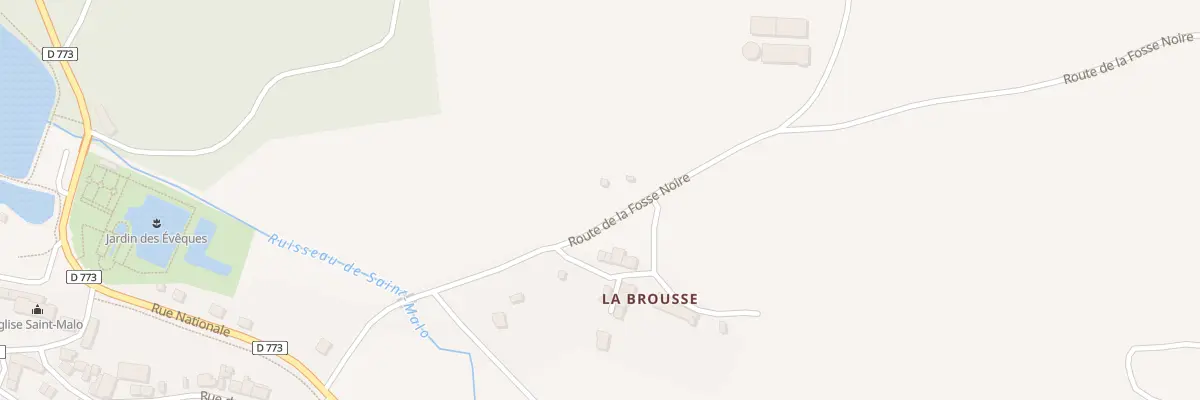 Plan du 9 La Brousse à Saint-Malo-de-Beignon
