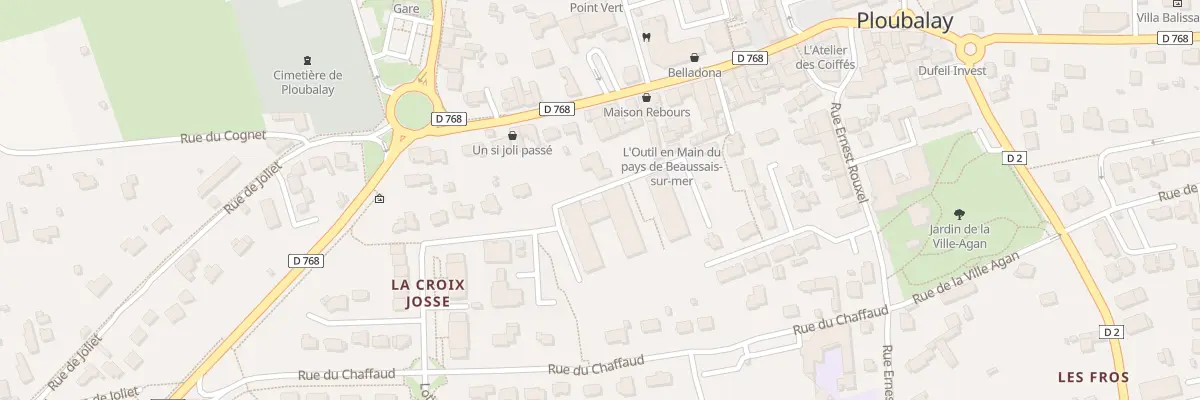 Plan du 1 Rue Jardins de la Pepiniere à Beaussais-sur-Mer