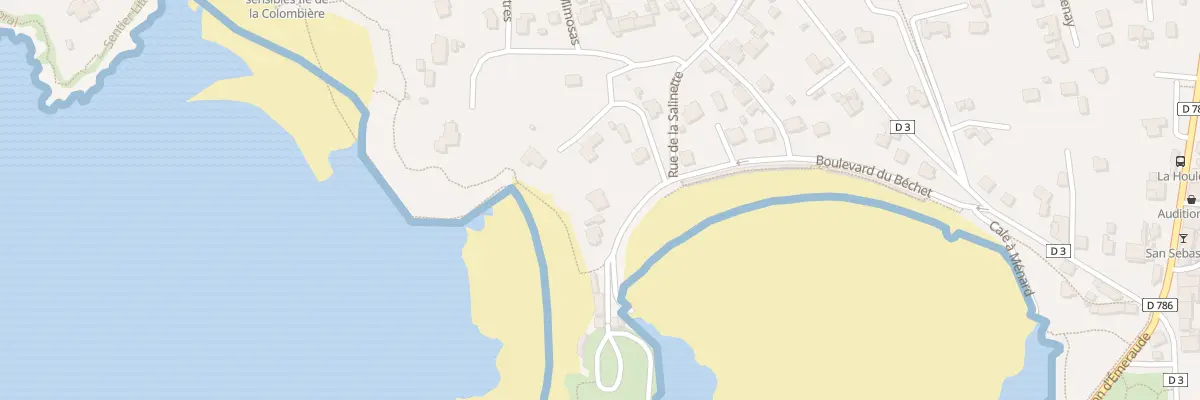 Plan du 64 Rue de la Salinette à Saint-Briac-sur-Mer