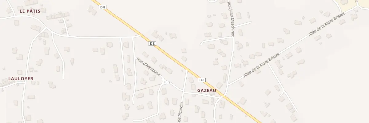 Plan du 24 Rue de la Liberte à La Gacilly