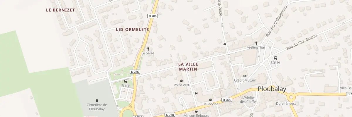 Plan du 16 Rue des Trois Frères Lecoublet à Beaussais-sur-Mer