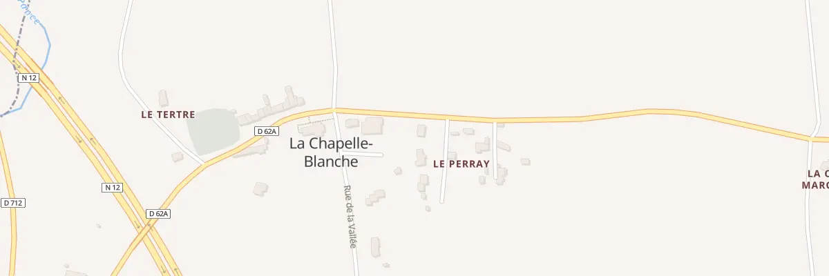Plan du 2 Imp du Bas Perray à La Chapelle-Blanche