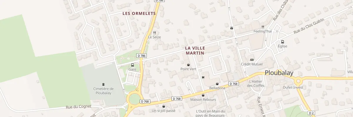 Plan du 9 Rue des Trois Frères Lecoublet à Beaussais-sur-Mer