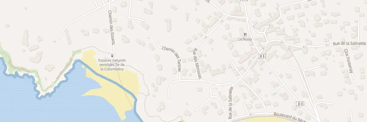 Plan du 1T Rue des Mimosas à Saint-Briac-sur-Mer