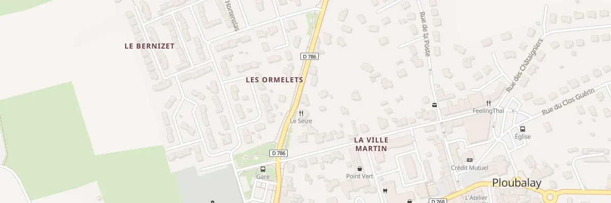 Plan du 16 Rue des Ormelets à Beaussais-sur-Mer