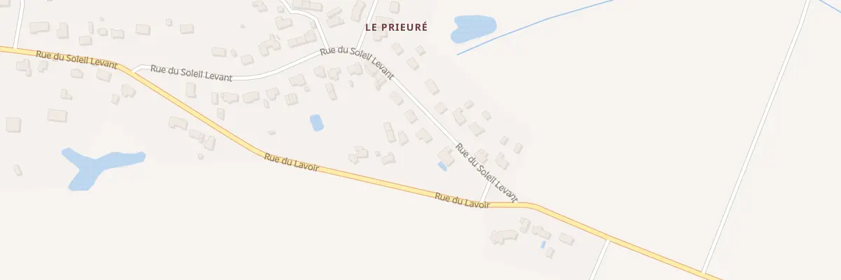 Plan du 29 Rue du Soleil Levant La Prieur à Missillac