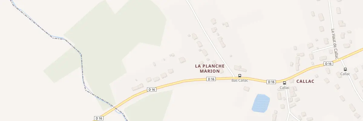 Plan du 6 Rte de la Planche Marion à Pontchâteau