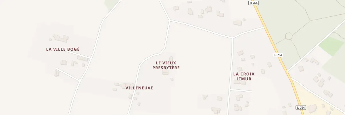Plan du 3 Le Vieux Presbytere à Saint-Vincent-sur-Oust