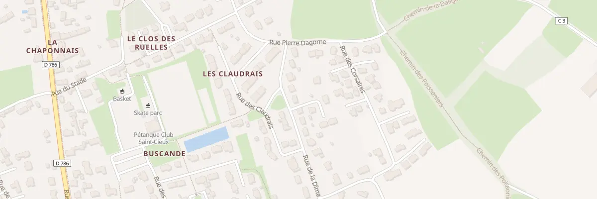 Plan du 9 Rue de la Dîme à Lancieux