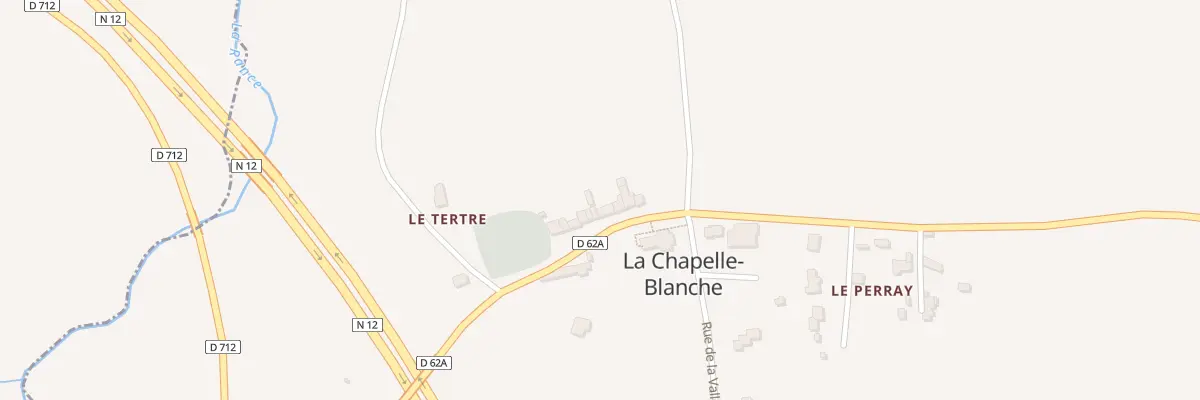 Plan du 5006 Le Bourg à La Chapelle-Blanche