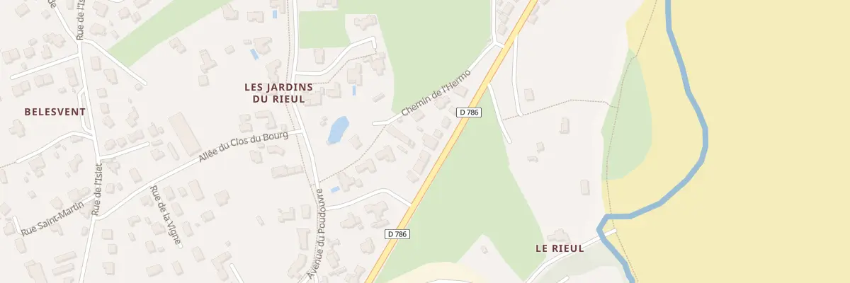 Plan du 37 Rue Charles de Gaulle à Lancieux